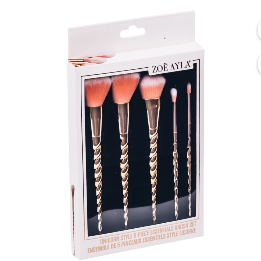 Zoe Ayla Unicorn 5-piece Brush Set